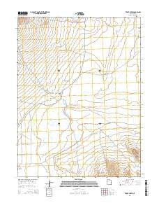 Trout Creek Utah Current topographic map, 1:24000 scale, 7.5 X 7.5 Minute, Year 2014