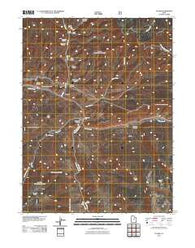 Tucker Utah Historical topographic map, 1:24000 scale, 7.5 X 7.5 Minute, Year 2011