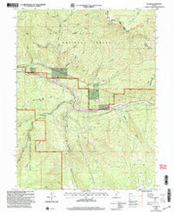 Tucker Utah Historical topographic map, 1:24000 scale, 7.5 X 7.5 Minute, Year 2001