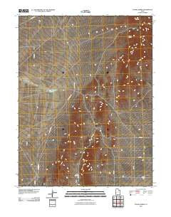 Tunnel Spring Utah Historical topographic map, 1:24000 scale, 7.5 X 7.5 Minute, Year 2010