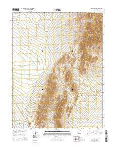 Tunnel Spring Utah Current topographic map, 1:24000 scale, 7.5 X 7.5 Minute, Year 2014