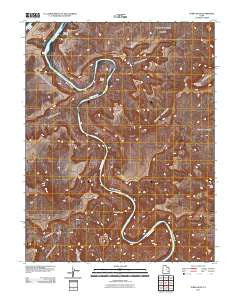 Turks Head Utah Historical topographic map, 1:24000 scale, 7.5 X 7.5 Minute, Year 2011