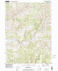 Turner Hollow Utah Historical topographic map, 1:24000 scale, 7.5 X 7.5 Minute, Year 1997