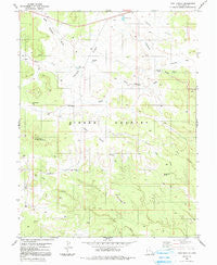 Twin Knolls Utah Historical topographic map, 1:24000 scale, 7.5 X 7.5 Minute, Year 1983