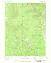 Twin Peaks Utah Historical topographic map, 1:24000 scale, 7.5 X 7.5 Minute, Year 1967