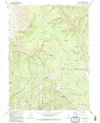 Twin Peaks Utah Historical topographic map, 1:24000 scale, 7.5 X 7.5 Minute, Year 1994