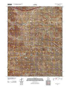 Twin Knolls Utah Historical topographic map, 1:24000 scale, 7.5 X 7.5 Minute, Year 2011
