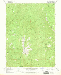 Two Tom Hill Utah Historical topographic map, 1:24000 scale, 7.5 X 7.5 Minute, Year 1967