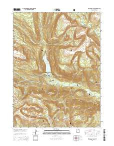 Tworoose Pass Utah Current topographic map, 1:24000 scale, 7.5 X 7.5 Minute, Year 2014