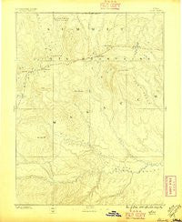 Uinta Utah Historical topographic map, 1:250000 scale, 1 X 1 Degree, Year 1885