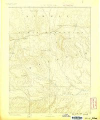 Uinta Utah Historical topographic map, 1:250000 scale, 1 X 1 Degree, Year 1885