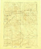 Uinta Utah Historical topographic map, 1:250000 scale, 1 X 1 Degree, Year 1885