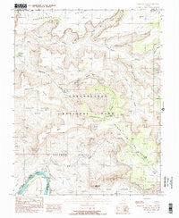 Upheaval Dome Utah Historical topographic map, 1:24000 scale, 7.5 X 7.5 Minute, Year 1988