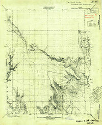 Upper Last Chance Utah Historical topographic map, 1:63360 scale, 15 X 15 Minute, Year 1922
