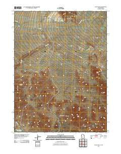 Utah Peak Utah Historical topographic map, 1:24000 scale, 7.5 X 7.5 Minute, Year 2011