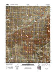 Uvada Utah Historical topographic map, 1:24000 scale, 7.5 X 7.5 Minute, Year 2011
