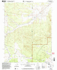 Uvada Utah Historical topographic map, 1:24000 scale, 7.5 X 7.5 Minute, Year 2002
