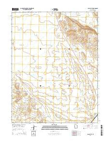 Valley City Utah Current topographic map, 1:24000 scale, 7.5 X 7.5 Minute, Year 2014