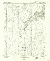 Verdure 1 NE Utah Historical topographic map, 1:24000 scale, 7.5 X 7.5 Minute, Year 1959