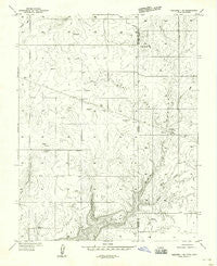 Verdure 1 SE Colorado Historical topographic map, 1:24000 scale, 7.5 X 7.5 Minute, Year 1959