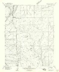 Verdure 2 NE Utah Historical topographic map, 1:24000 scale, 7.5 X 7.5 Minute, Year 1958
