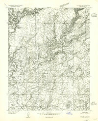 Verdure 4 SW Utah Historical topographic map, 1:24000 scale, 7.5 X 7.5 Minute, Year 1955