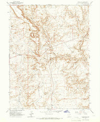Vernal SW Utah Historical topographic map, 1:24000 scale, 7.5 X 7.5 Minute, Year 1964