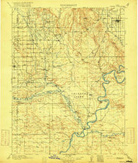 Vernal Utah Historical topographic map, 1:125000 scale, 30 X 30 Minute, Year 1917