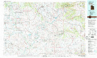 Vernal Utah Historical topographic map, 1:100000 scale, 30 X 60 Minute, Year 1980