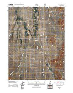 Vernon Utah Historical topographic map, 1:24000 scale, 7.5 X 7.5 Minute, Year 2011
