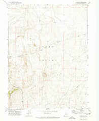 Vernon NE Utah Historical topographic map, 1:24000 scale, 7.5 X 7.5 Minute, Year 1971