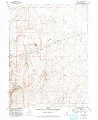 Vernon NE Utah Historical topographic map, 1:24000 scale, 7.5 X 7.5 Minute, Year 1993