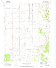 Vernon Utah Historical topographic map, 1:24000 scale, 7.5 X 7.5 Minute, Year 1971