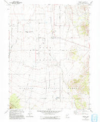 Vernon Utah Historical topographic map, 1:24000 scale, 7.5 X 7.5 Minute, Year 1993