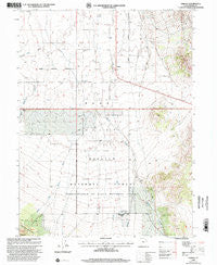 Vernon Utah Historical topographic map, 1:24000 scale, 7.5 X 7.5 Minute, Year 1998