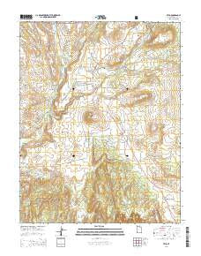 Veyo Utah Current topographic map, 1:24000 scale, 7.5 X 7.5 Minute, Year 2014