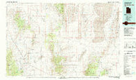 Wah Wah Mts. North Utah Historical topographic map, 1:100000 scale, 30 X 60 Minute, Year 1980