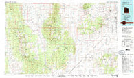 Wah Wah Mts. South Utah Historical topographic map, 1:100000 scale, 30 X 60 Minute, Year 1980