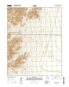 Wah Wah Cove Utah Current topographic map, 1:24000 scale, 7.5 X 7.5 Minute, Year 2014