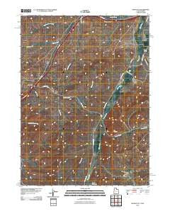 Wahsatch Utah Historical topographic map, 1:24000 scale, 7.5 X 7.5 Minute, Year 2010