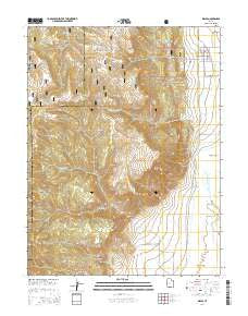 Wales Utah Current topographic map, 1:24000 scale, 7.5 X 7.5 Minute, Year 2014
