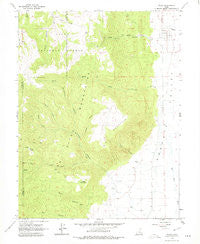 Wales Utah Historical topographic map, 1:24000 scale, 7.5 X 7.5 Minute, Year 1965