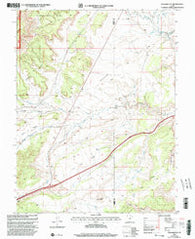 Walker Flat Utah Historical topographic map, 1:24000 scale, 7.5 X 7.5 Minute, Year 2001