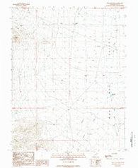 Wallaces Peak Utah Historical topographic map, 1:24000 scale, 7.5 X 7.5 Minute, Year 1989