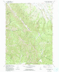 Wallsburg Ridge Utah Historical topographic map, 1:24000 scale, 7.5 X 7.5 Minute, Year 1993
