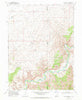 Walsh Knolls Utah Historical topographic map, 1:24000 scale, 7.5 X 7.5 Minute, Year 1968