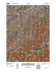 Walsh Knolls Utah Historical topographic map, 1:24000 scale, 7.5 X 7.5 Minute, Year 2011