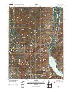Wanship Utah Historical topographic map, 1:24000 scale, 7.5 X 7.5 Minute, Year 2011
