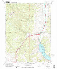 Wanship Utah Historical topographic map, 1:24000 scale, 7.5 X 7.5 Minute, Year 1967