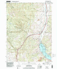 Wanship Utah Historical topographic map, 1:24000 scale, 7.5 X 7.5 Minute, Year 1997